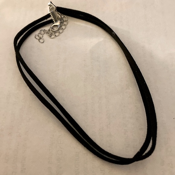 Black double string choker - Picture 1 of 3